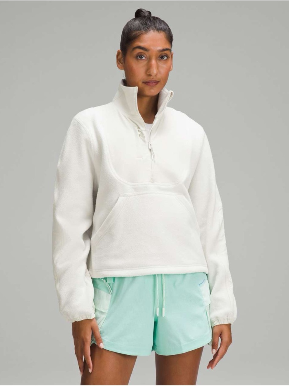 Lululemon Fleece + Ripstop Hiking Pullover size 4